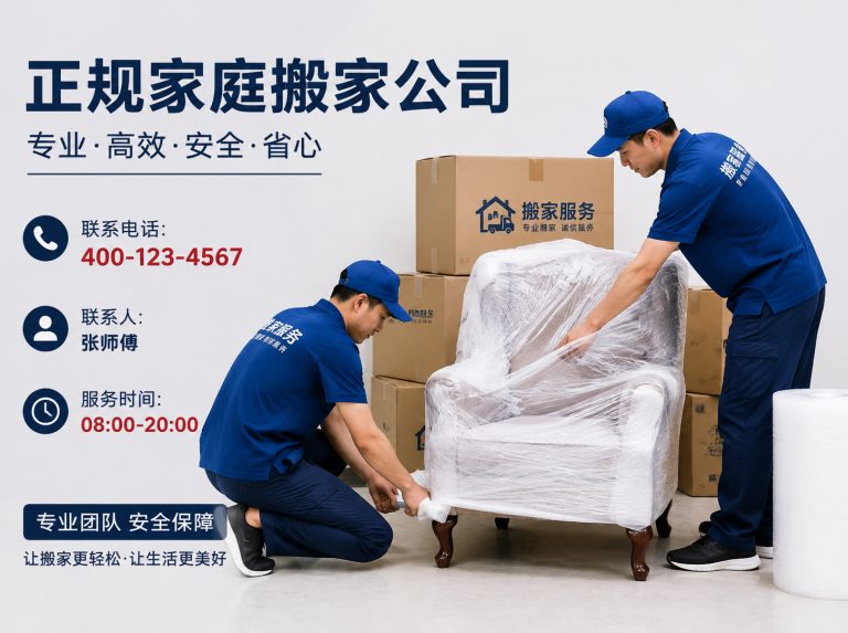 泰安正规家庭搬家服务